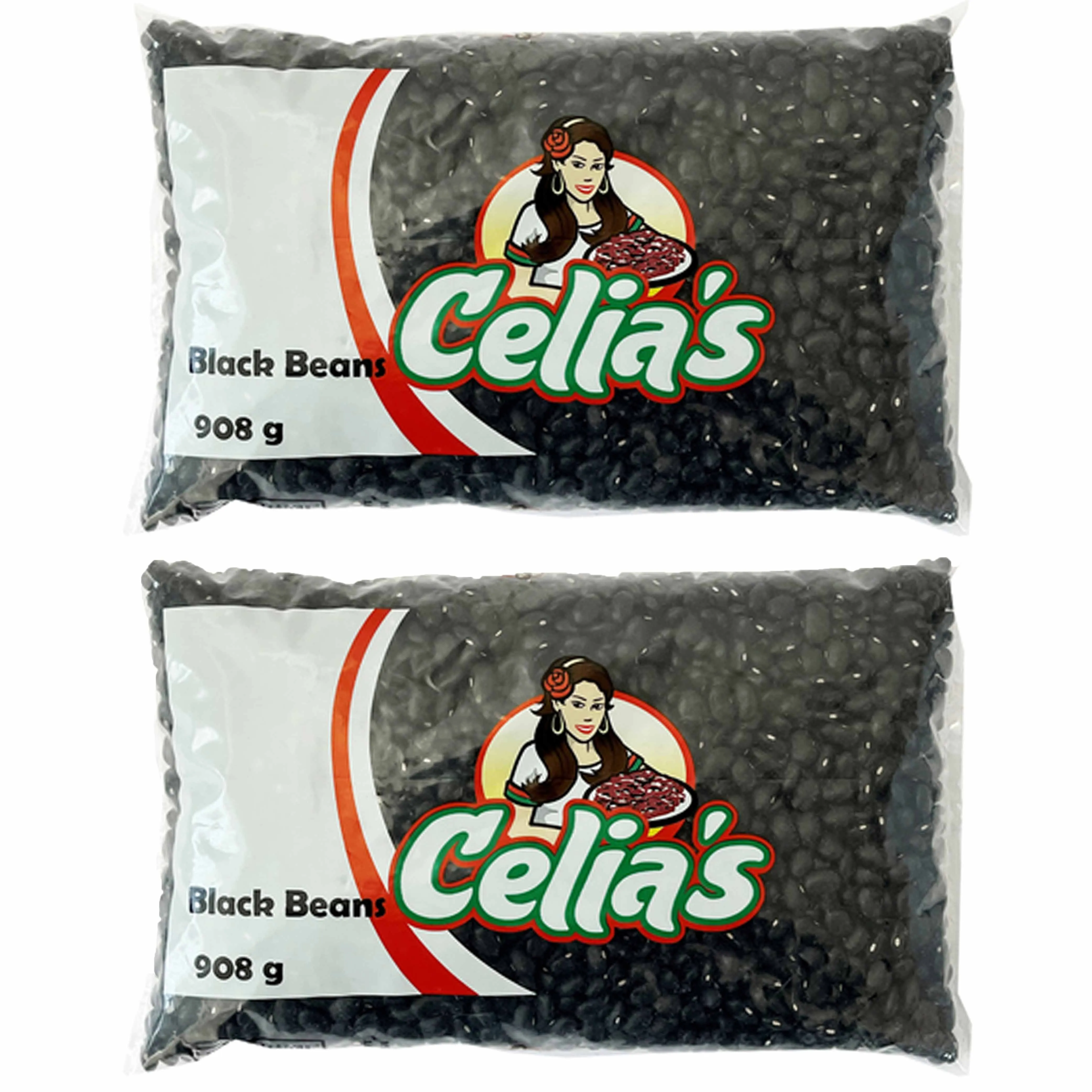 2 Bags Black Beans Dry Bulk 4lbs Legume Fiber Protein Source Vegan Vegetarian