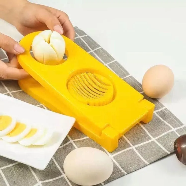 2 in 1 Multifunctional Egg Slicer, Egg Wedger, Egg Cutter
