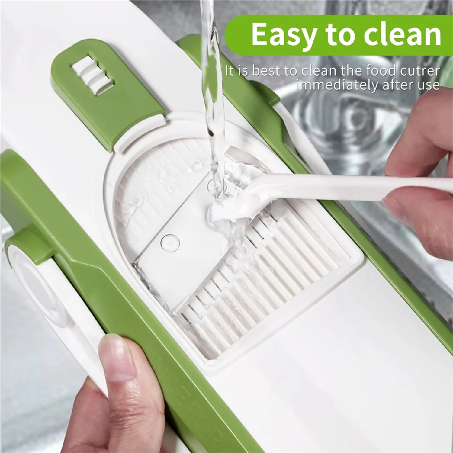 2801 MULTI FUNCTIONAL TIME SAVING ADJUSTABLE HAND PRESS VEGETABLES CHOPPER