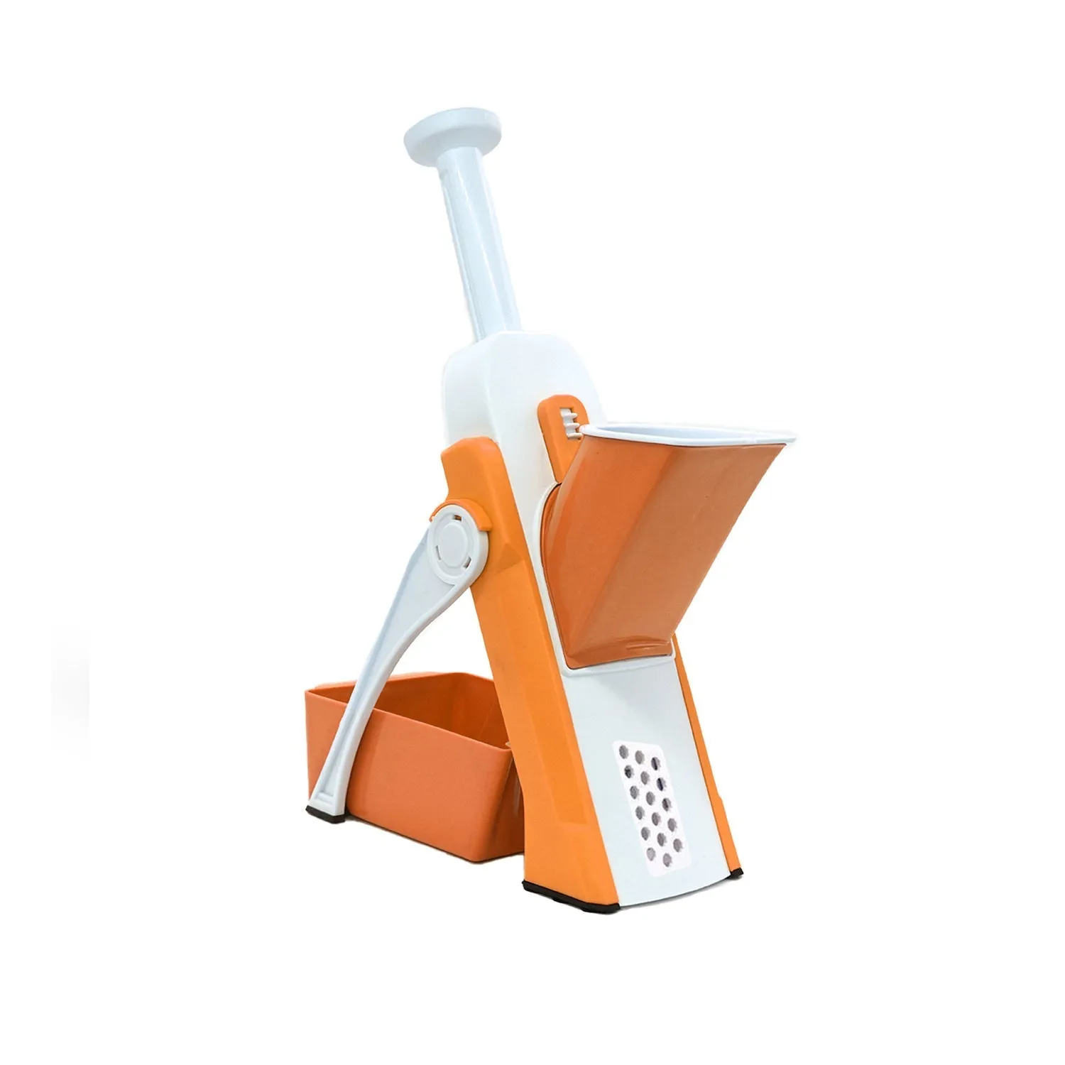 2801 MULTI FUNCTIONAL TIME SAVING ADJUSTABLE HAND PRESS VEGETABLES CHOPPER