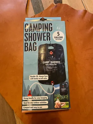 5 Gallon Camp Shower Bag