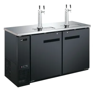 60" Back Bar Direct Draw Coolers