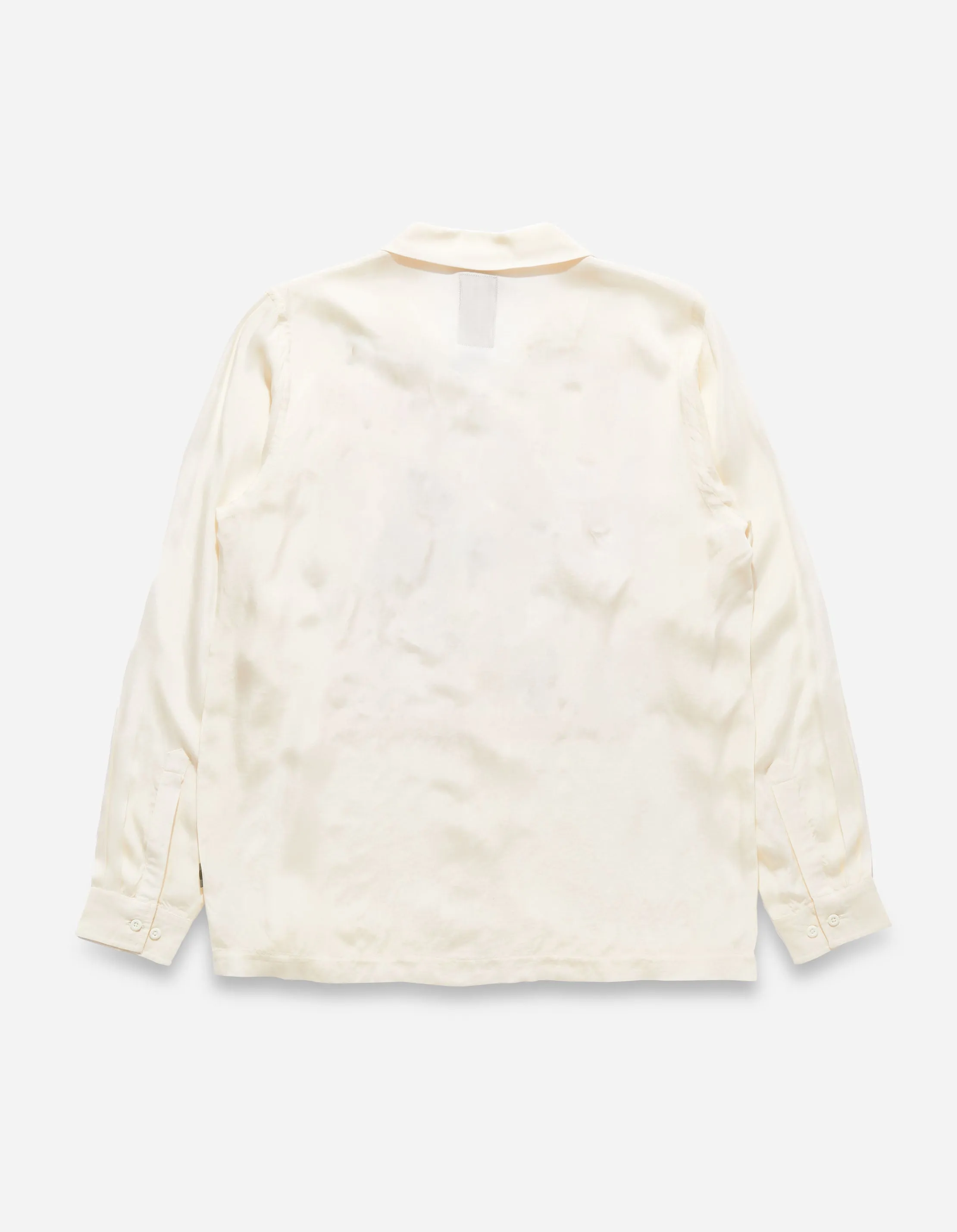 6121 Year of the Snake Cupro Shirt Ecru