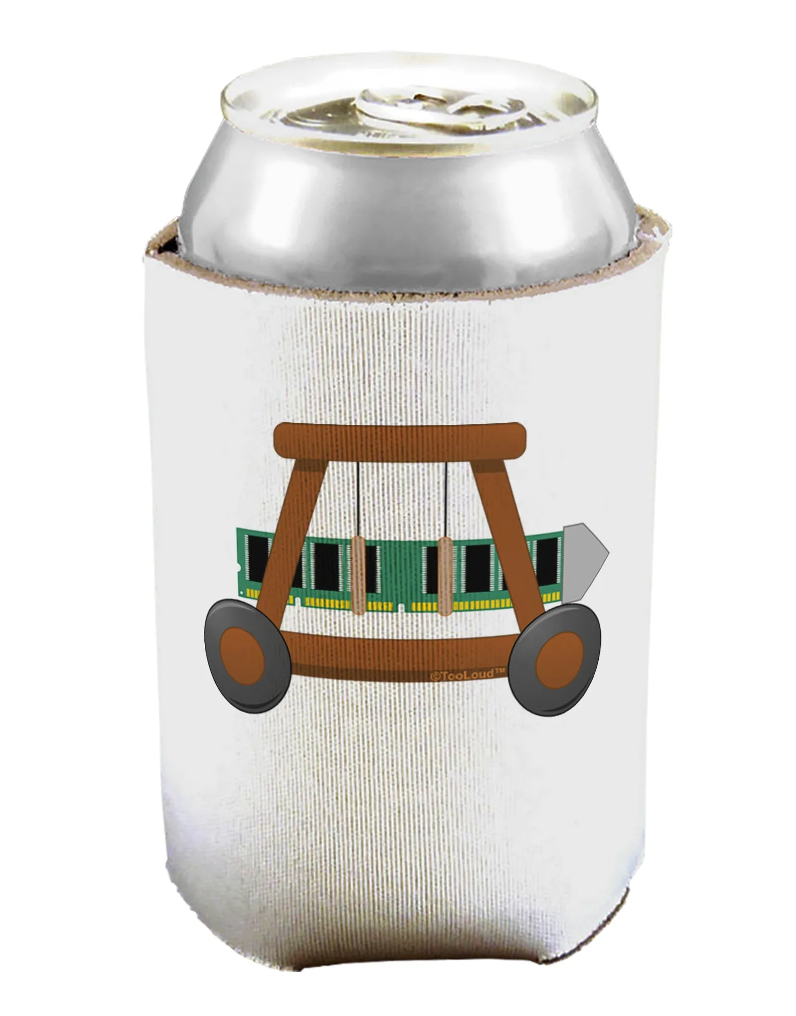 Battering RAM Can / Bottle Insulator Coolers by TooLoud