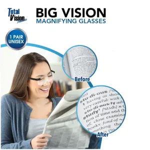 Big Vision Magnifying Glasses