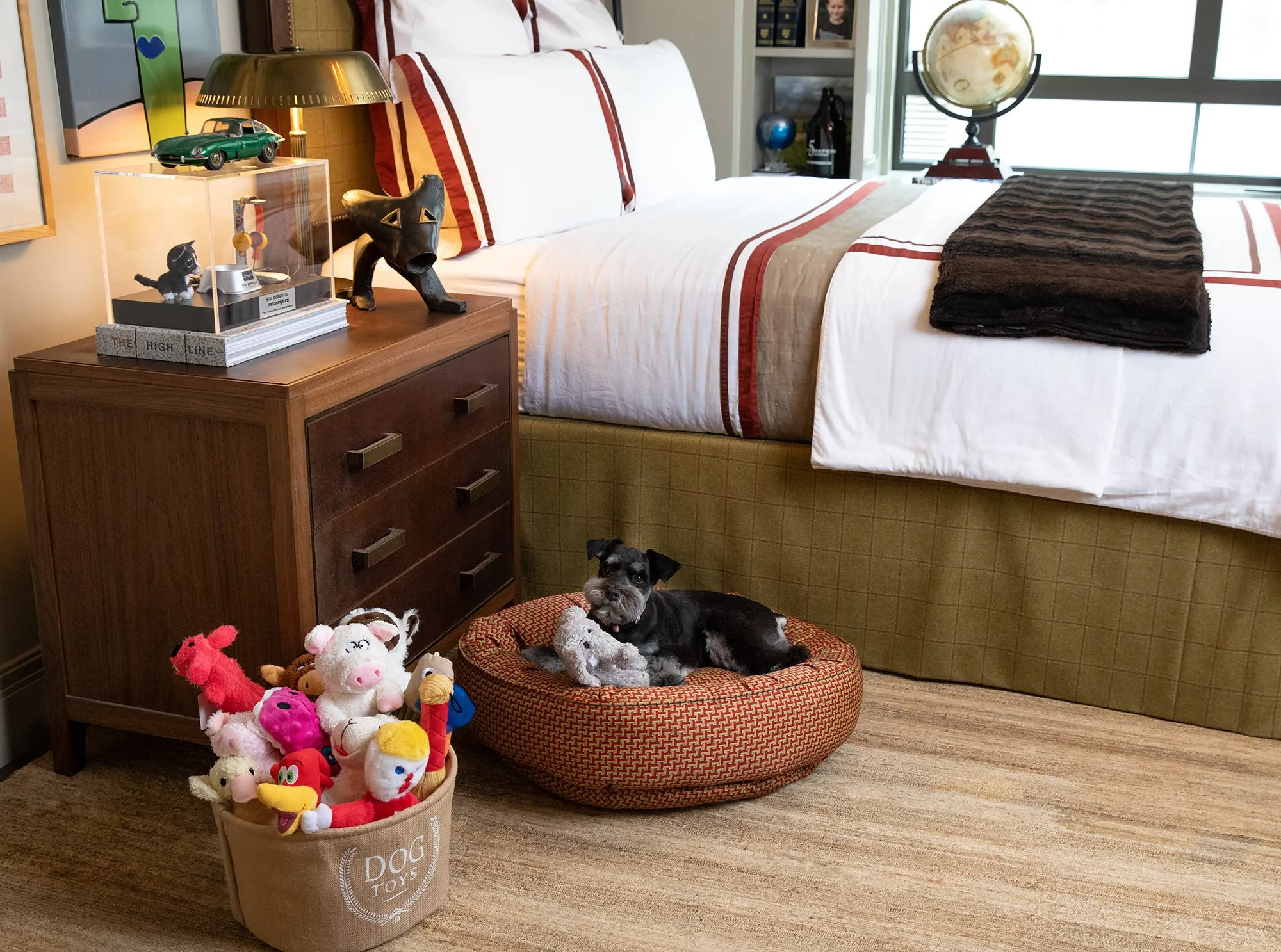 Canine Styles - Tuscan Pattern - Nesting Bed - Dog Bed