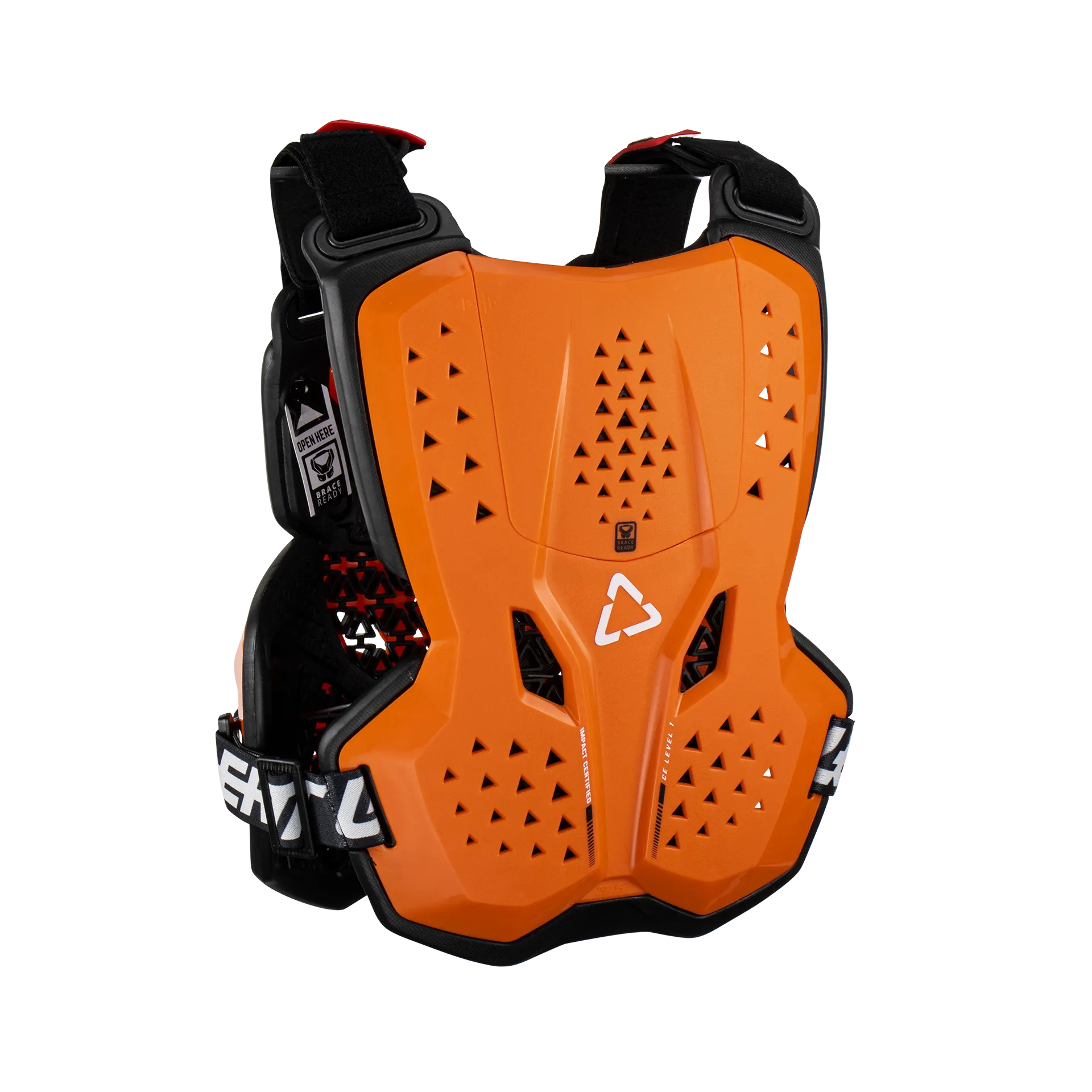 Chest Protector 3.5 - junior - Black - Orange