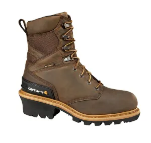 CML8369 - Carhartt Men's WP Ins. 8 inch Climbing Composite Toe Work Boot