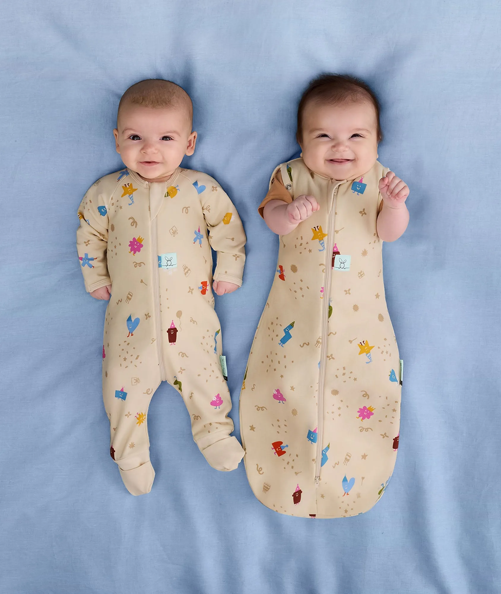 Cocoon Swaddle Bag 1.0 TOG Birthday Blobs