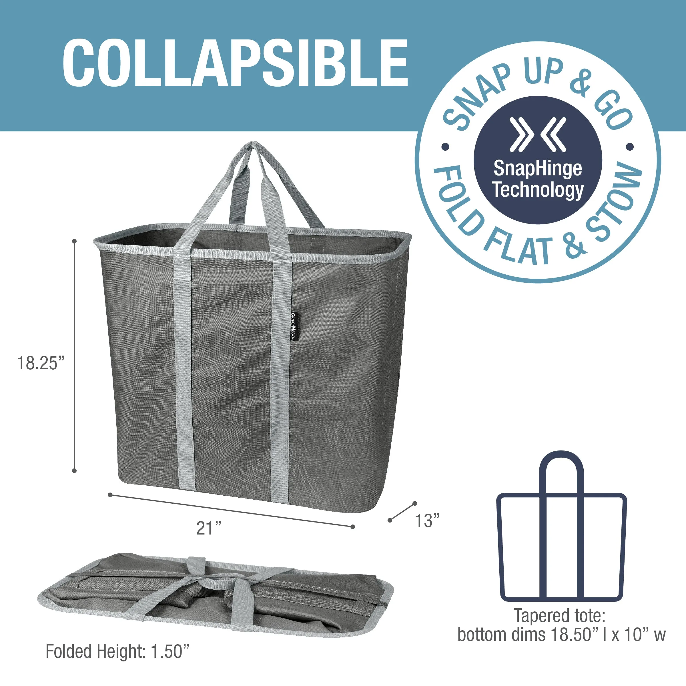 Collapsible Laundry Caddy