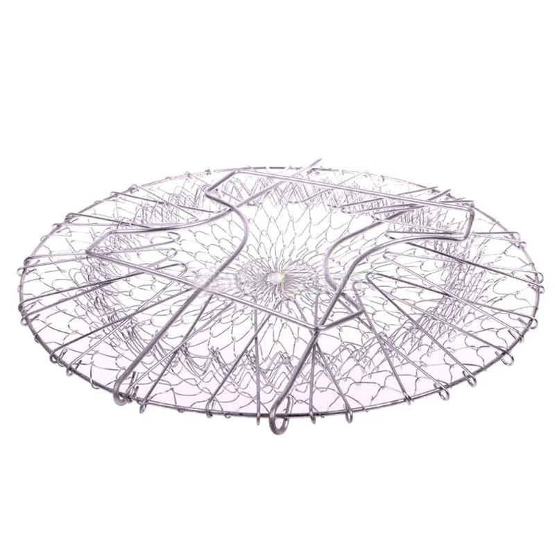 Collapsible Mesh Basket Cooking Tool
