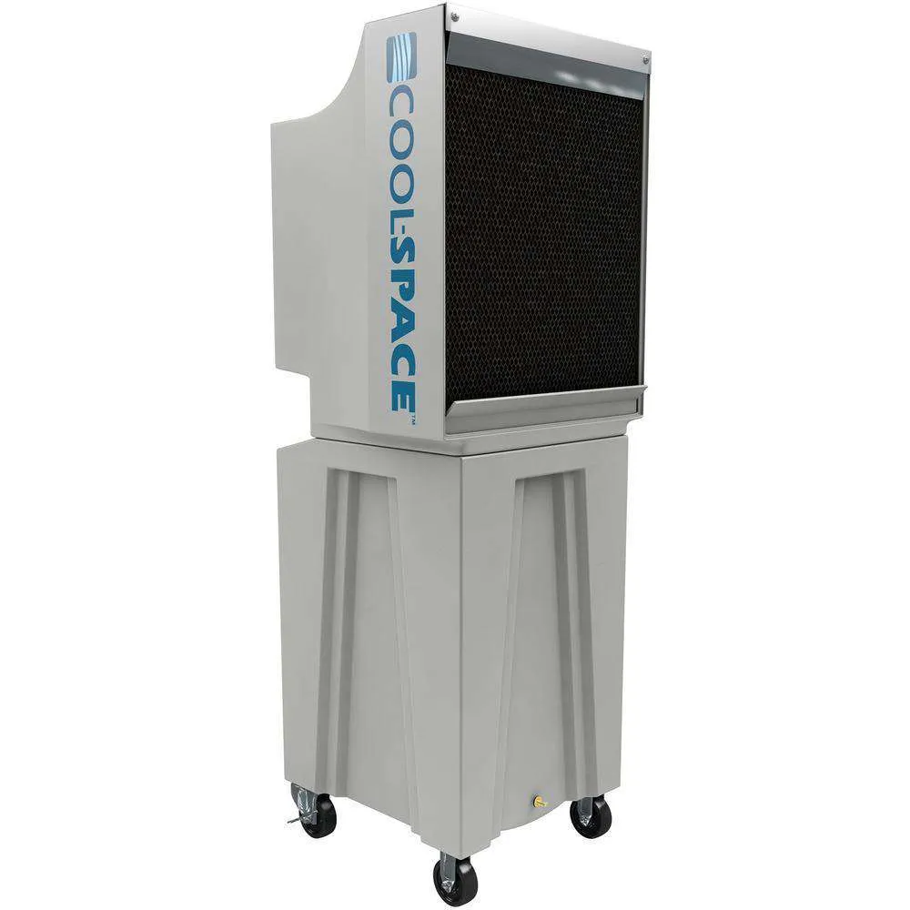 Cool-Space CS5-18-VD-TB2 GLACIER18 Series 2825 CFM 1200 sq ft 12 Speed 18 Inch Portable Evaporative Cooler New