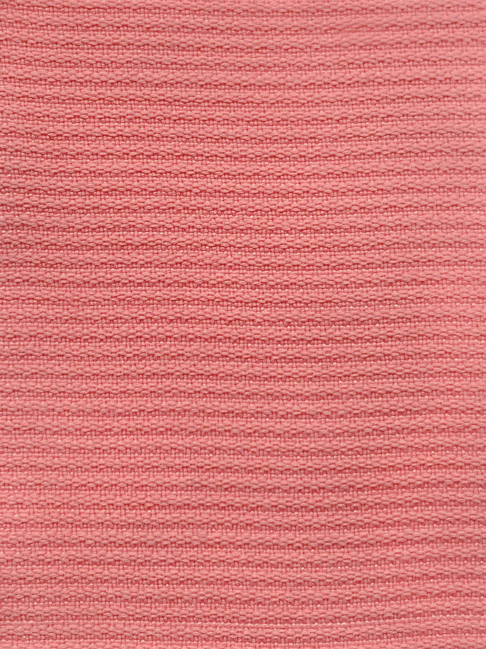 Coral Scallop V-neck Silk Tank With Removable Bow