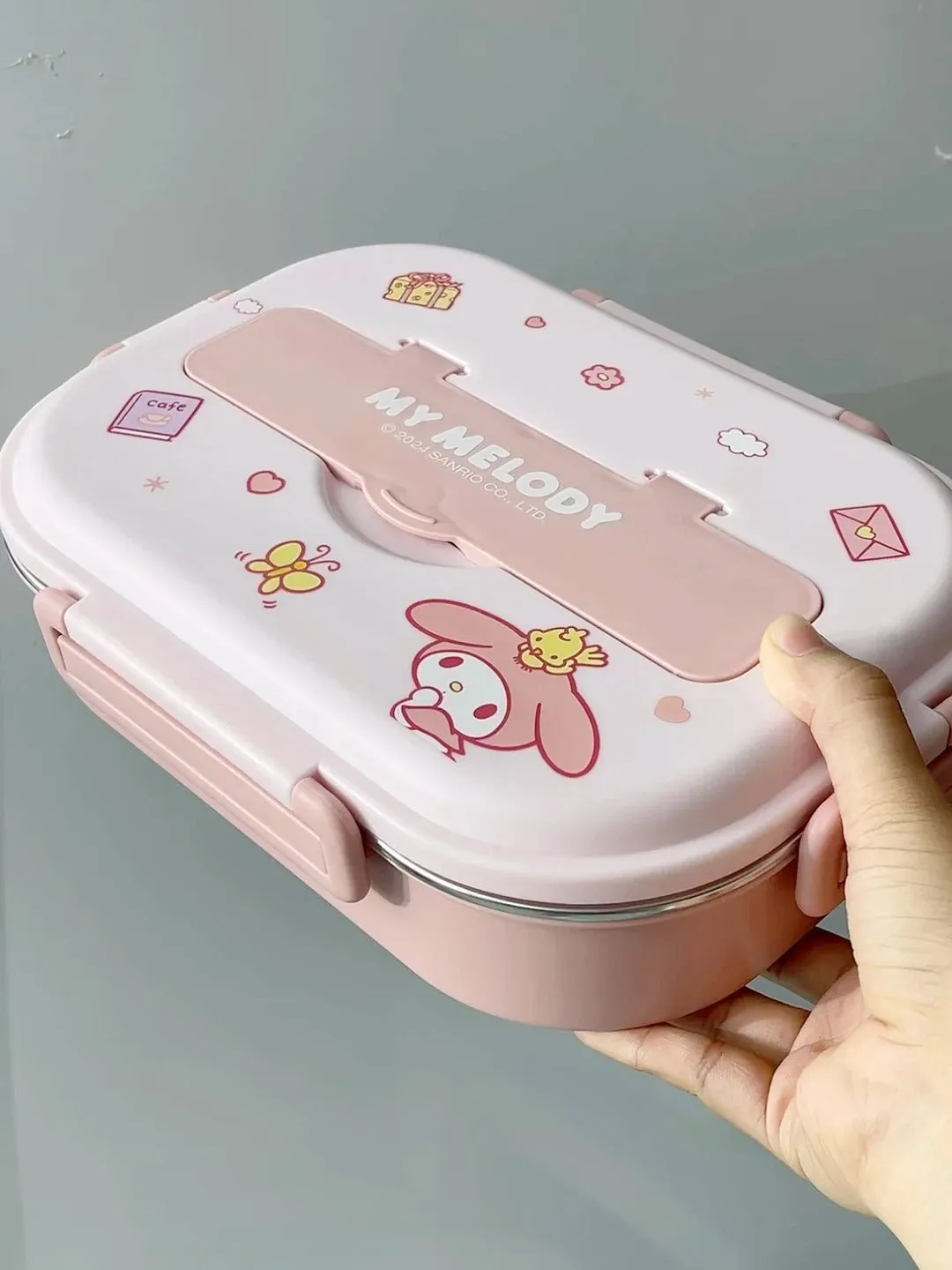 Cute Stainless Steel Insulated Lunch Box