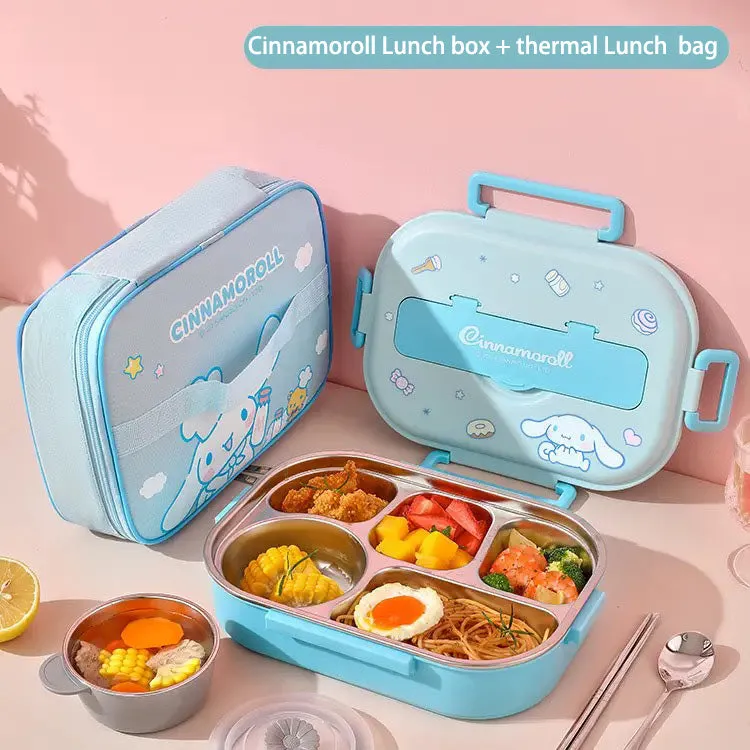 Cute Stainless Steel Insulated Lunch Box