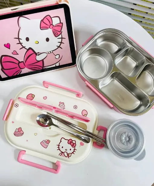 Cute Stainless Steel Insulated Lunch Box