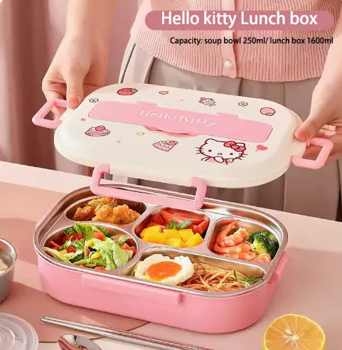 Cute Stainless Steel Insulated Lunch Box