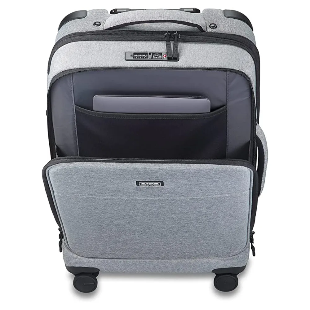 Dakine Verge Carry On Geyser Grey 42L  Spinner Roller Bag, 10003718-GEYSERGREY