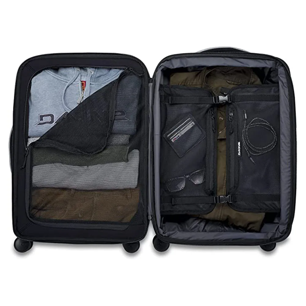Dakine Verge Carry On Geyser Grey 42L  Spinner Roller Bag, 10003718-GEYSERGREY