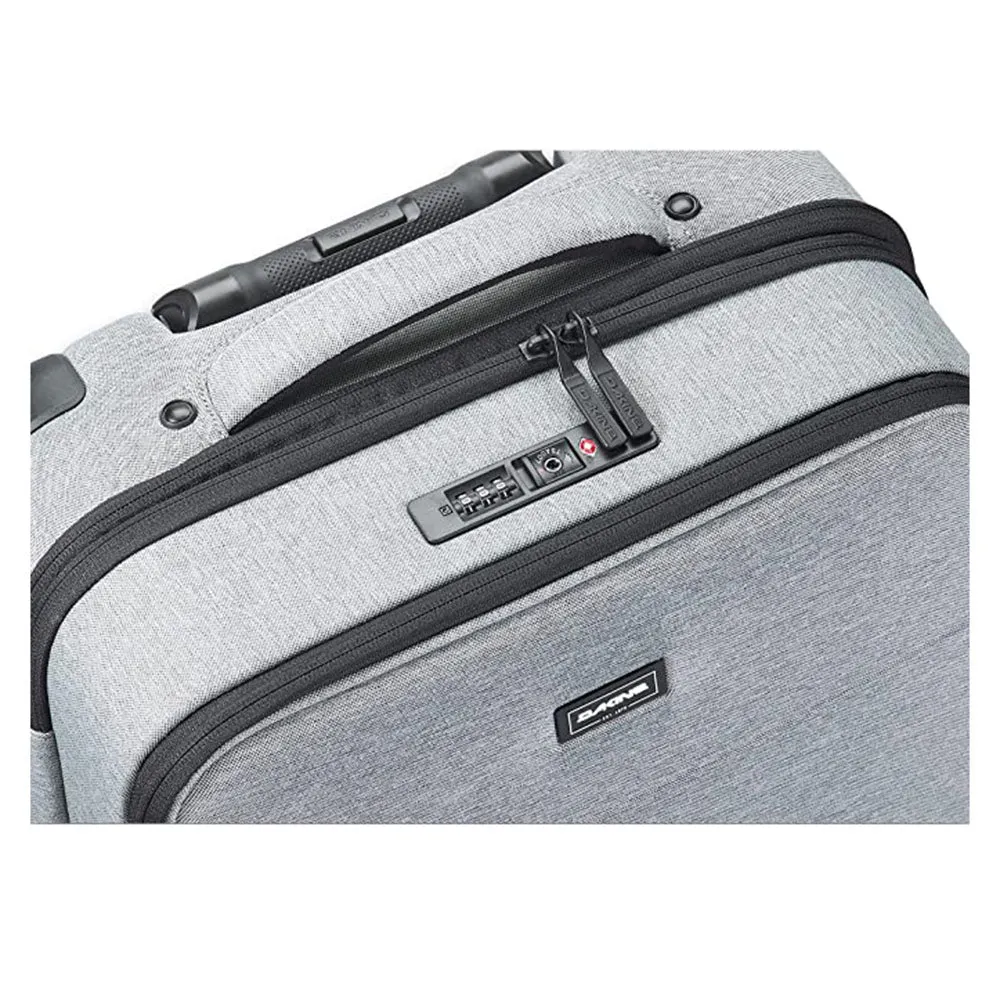 Dakine Verge Carry On Geyser Grey 42L  Spinner Roller Bag, 10003718-GEYSERGREY