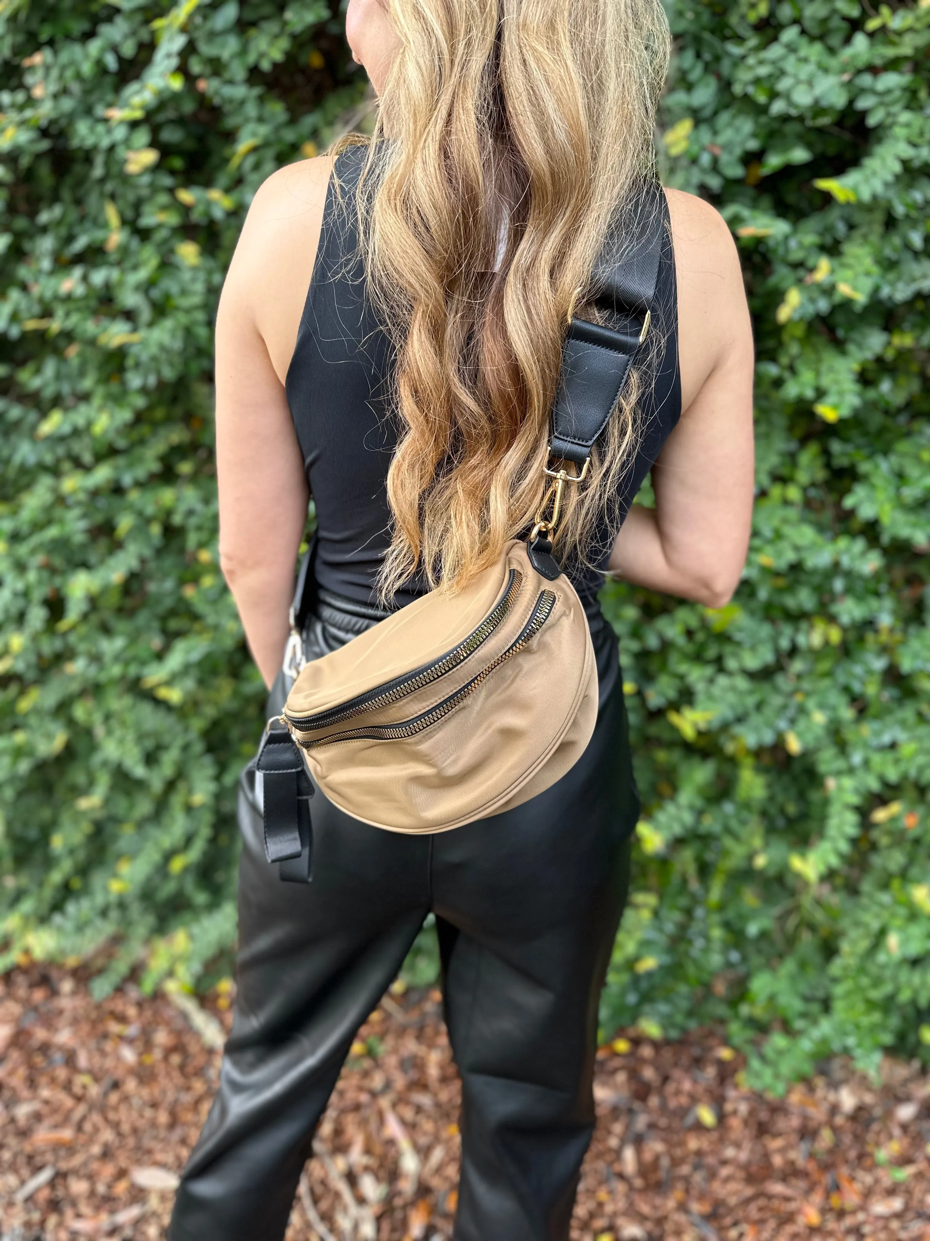 Fanny Pack Bag- Beige