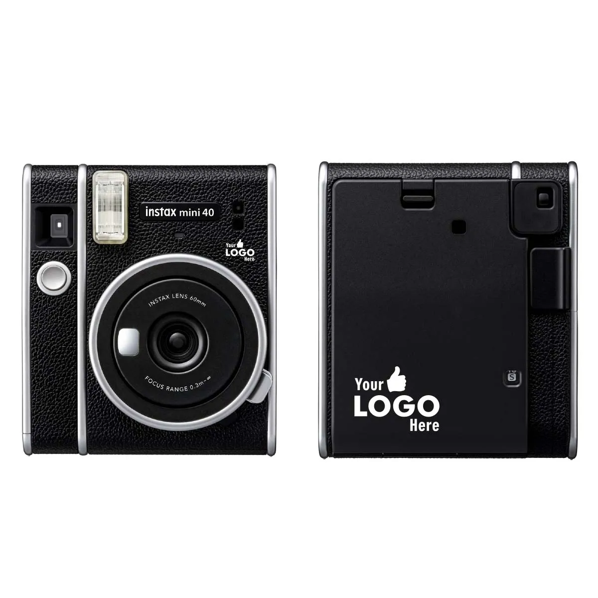 FujiFilm Instax Mini 40 Instant Camera w/ 10 Count Film Black