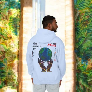 Galactic Art Unisex Hoodie, Space Design Pullover Sweatshirt, Celestial Unisex Hoodie