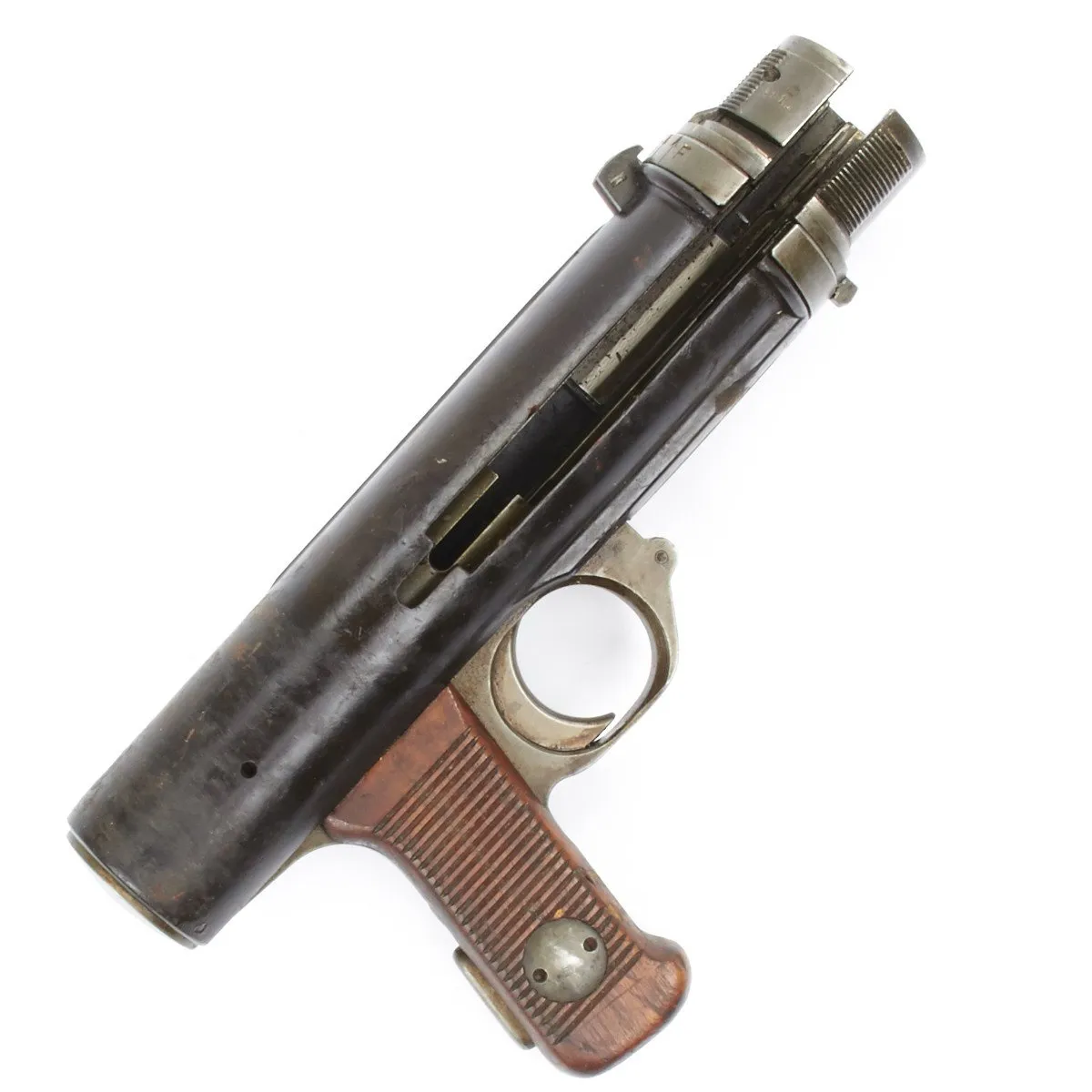 German WWII Luftwaffe MG 15 Air Cooled Parts Set with Saddle Drum Magazine