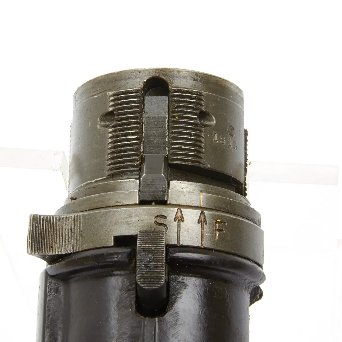 German WWII Luftwaffe MG 15 Air Cooled Parts Set with Saddle Drum Magazine
