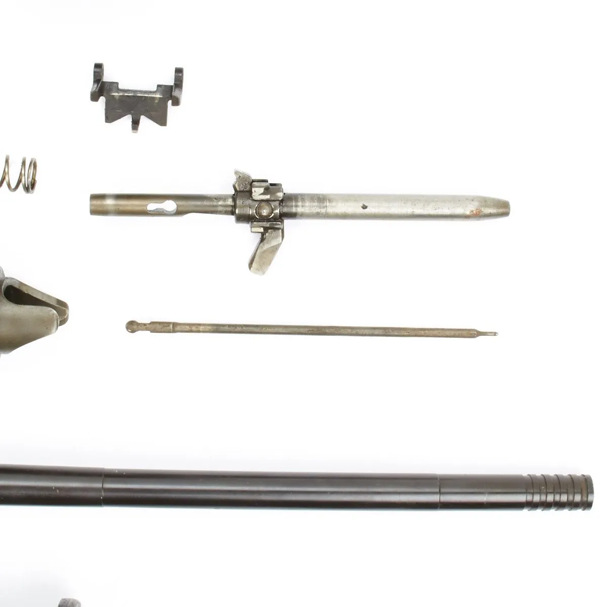 German WWII Luftwaffe MG 15 Air Cooled Parts Set with Saddle Drum Magazine