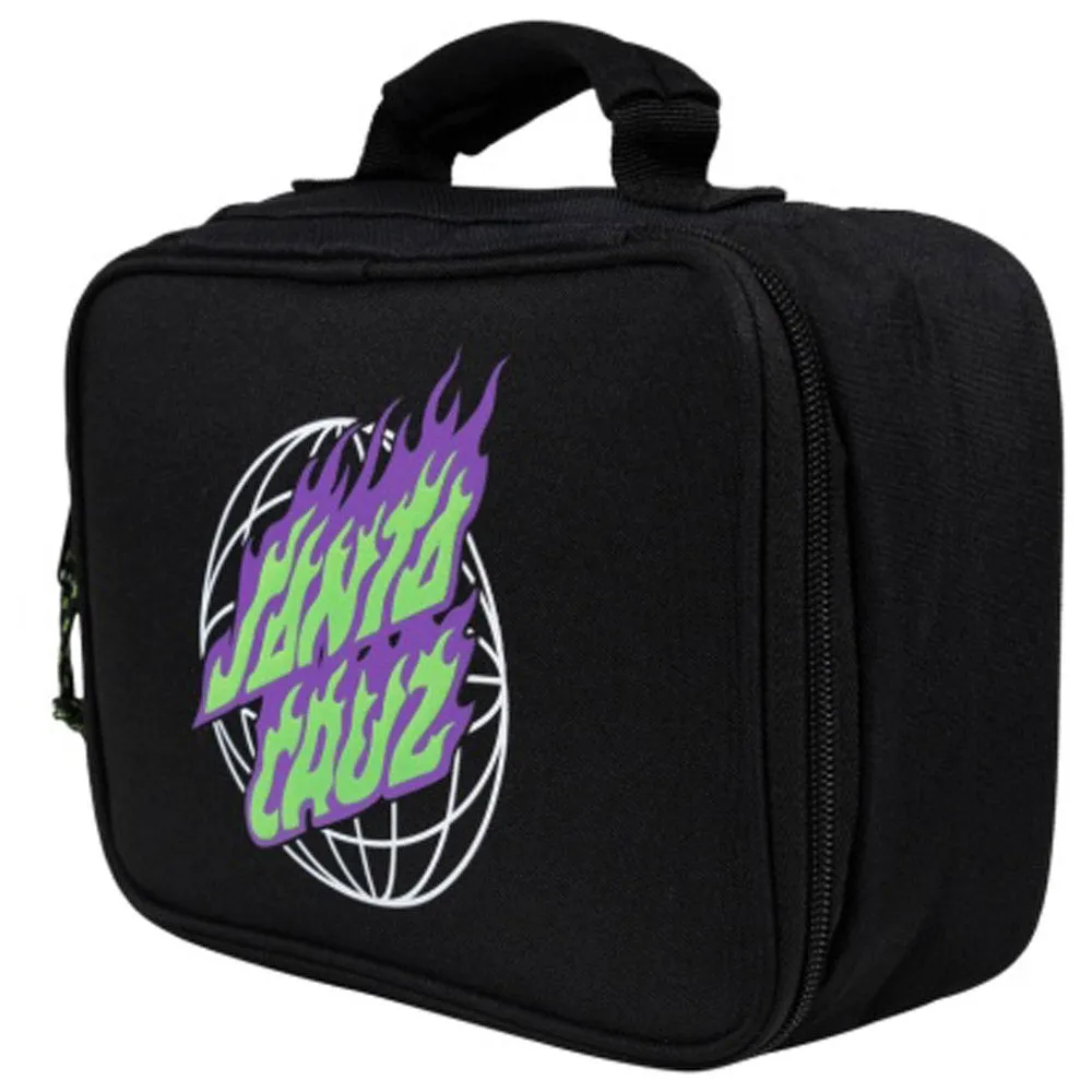 Global Flame Dot Lunch Box