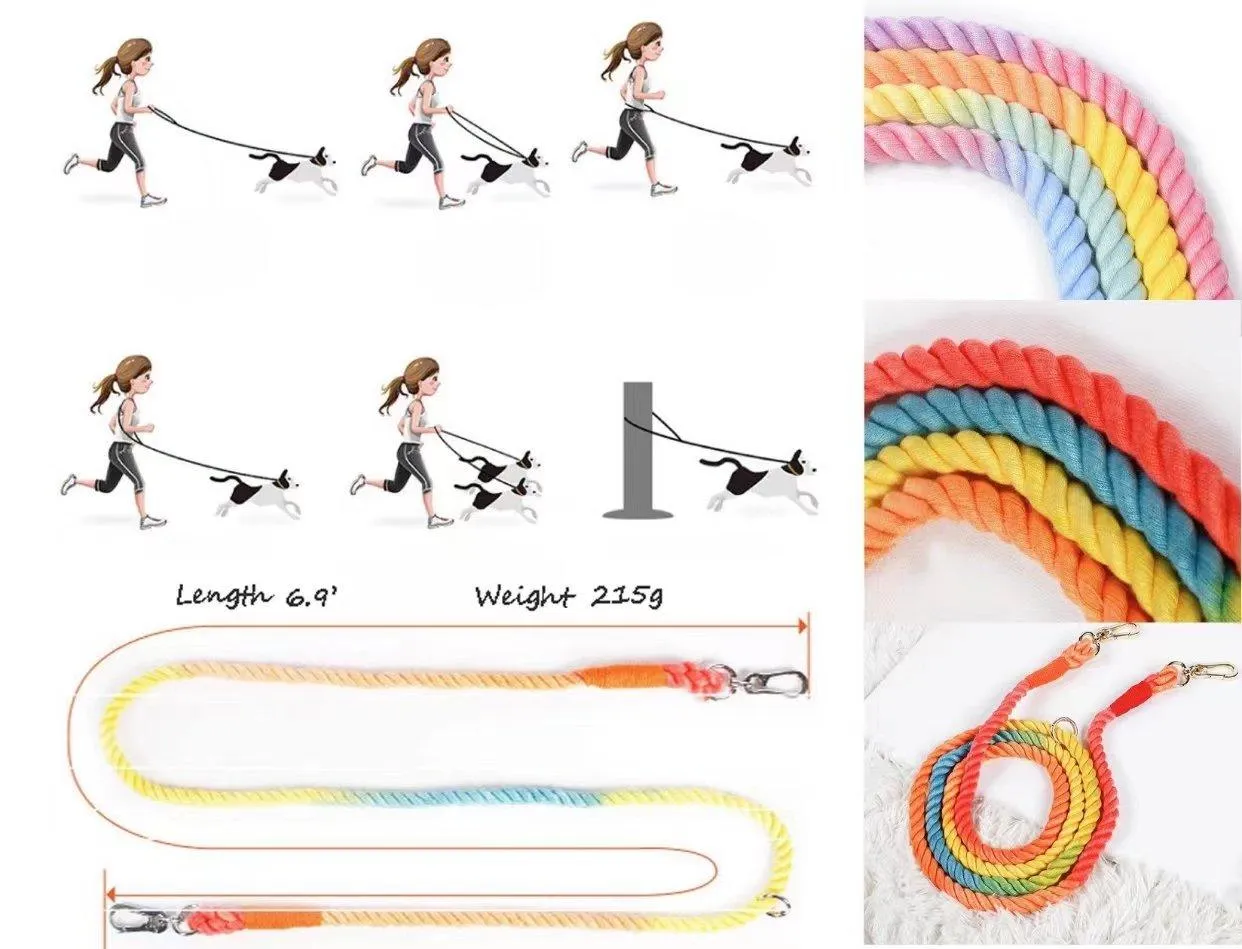 HANDS FREE DOG ROPE LEASH - BLUMOND