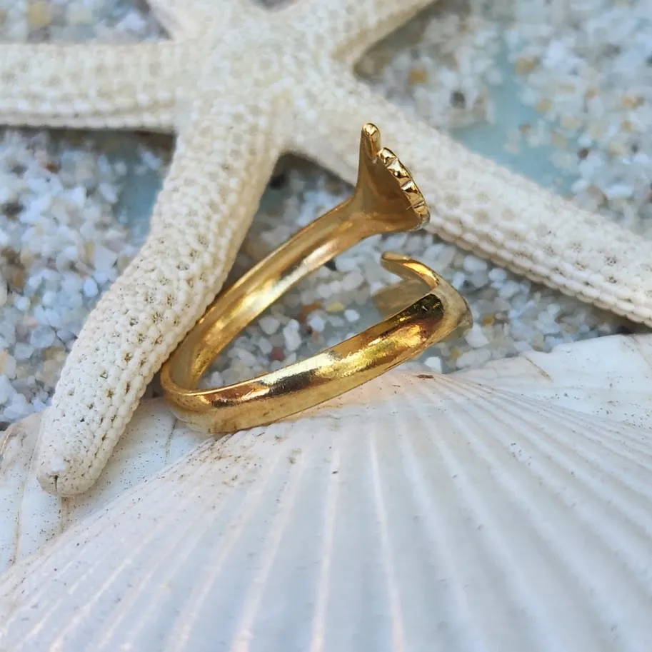 HANDS OF LOVE   - ADJUSTABLE WATERPROOF HUG GOLD/ SILVER RINGS