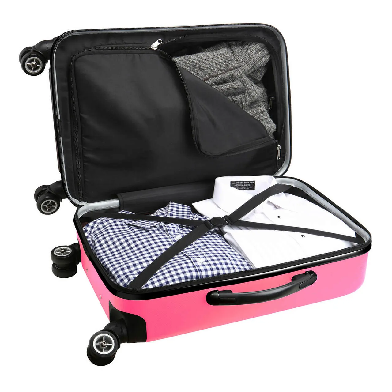 Hawaii Warriors 20" Pink Domestic Carry-on Spinner
