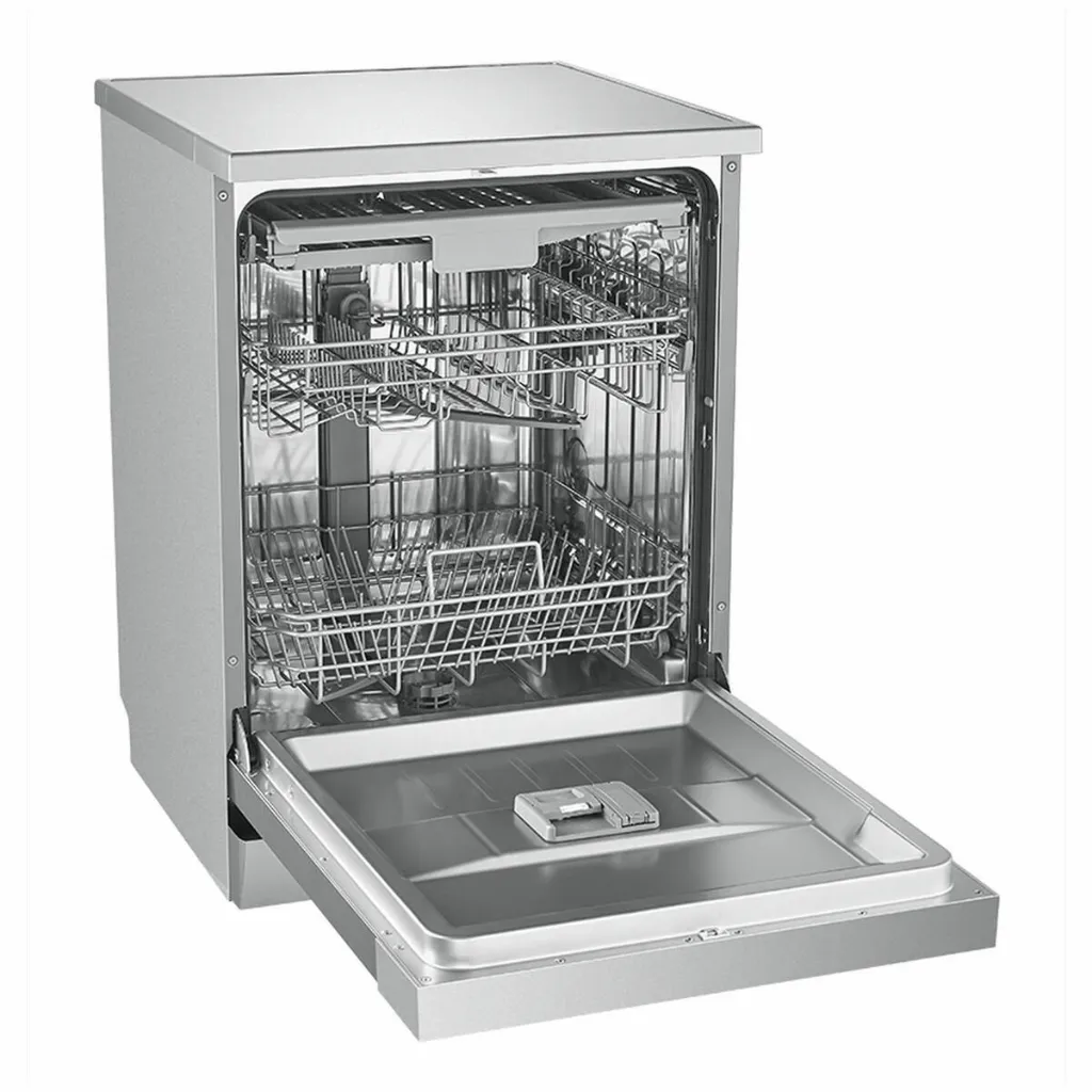 Hisense HSCE14FS 60cm Stainless Steel Freestanding Dishwasher