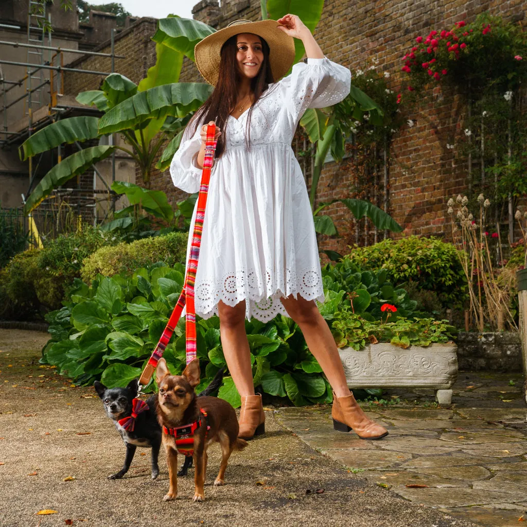 Inca Orange Hands Free (Coupler) Dog Lead