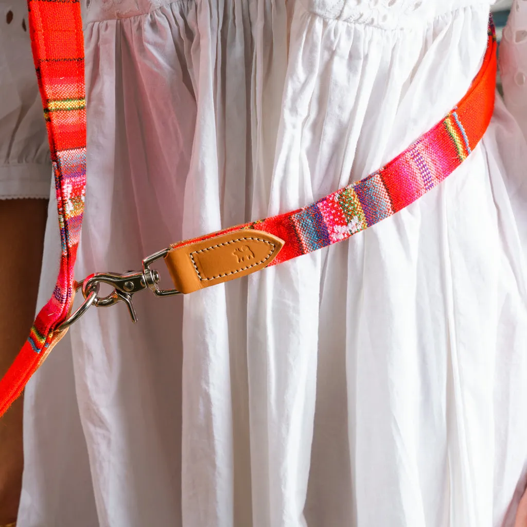 Inca Orange Hands Free (Coupler) Dog Lead