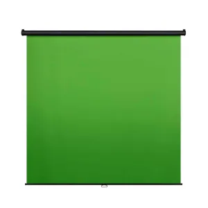 'Instant Studio' Mountable Pull Down Backdrop Screen- Chroma Key Green 180 x 200cm