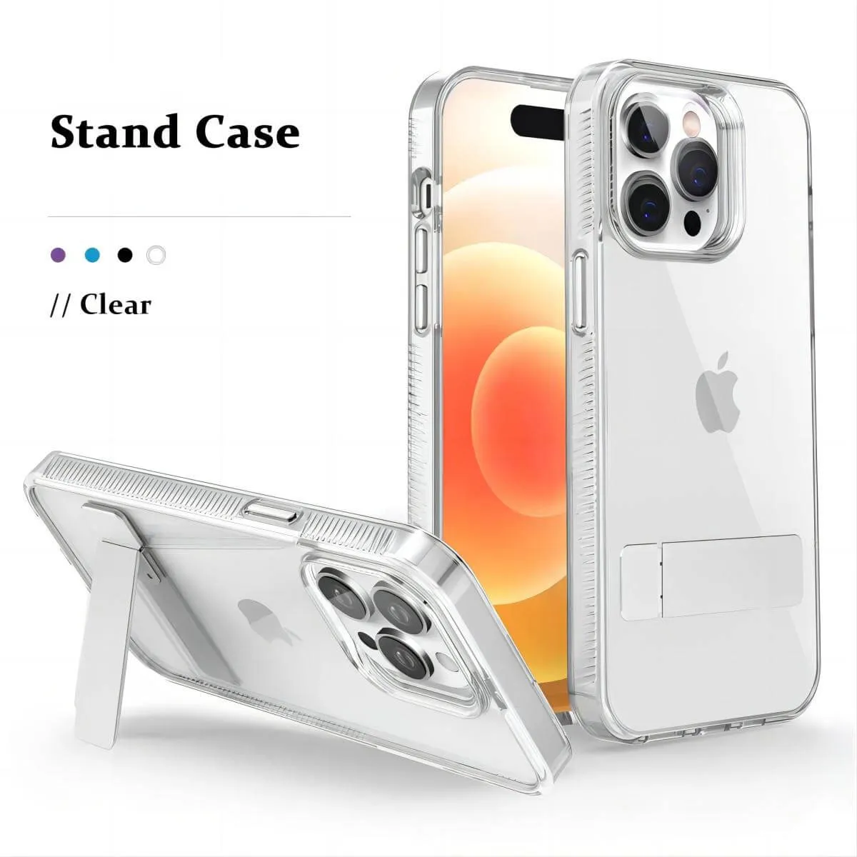 iPhone 13 Pro/13 Pro Max Crystal Stand Case