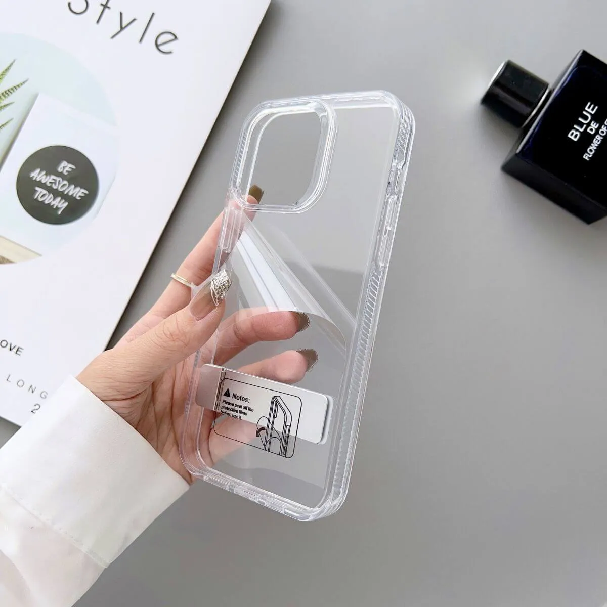 iPhone 13 Pro/13 Pro Max Crystal Stand Case