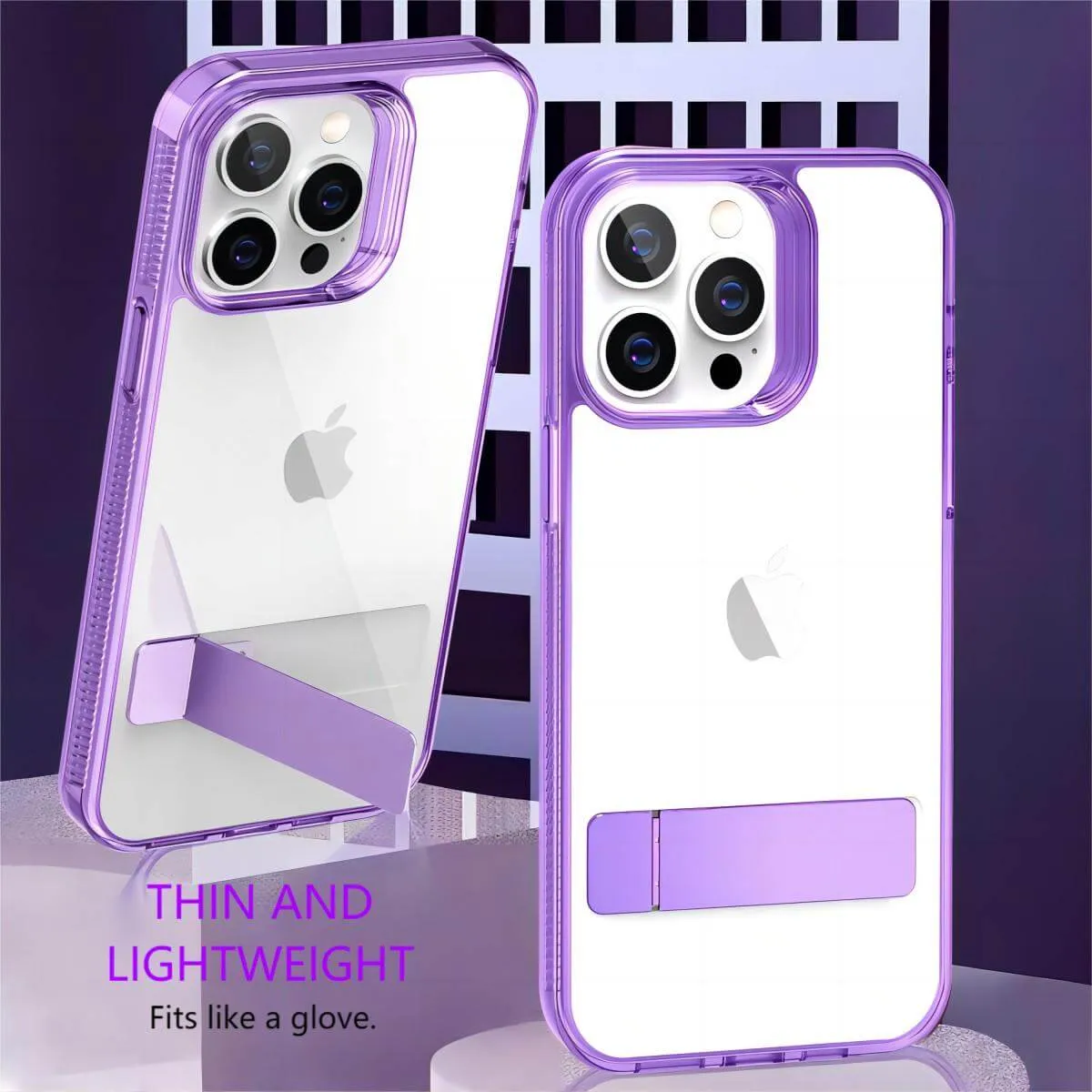 iPhone 13 Pro/13 Pro Max Crystal Stand Case