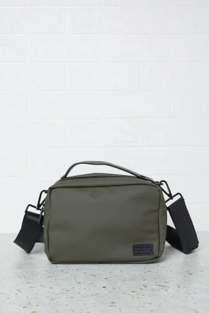 Men Olive Cross Body Bag