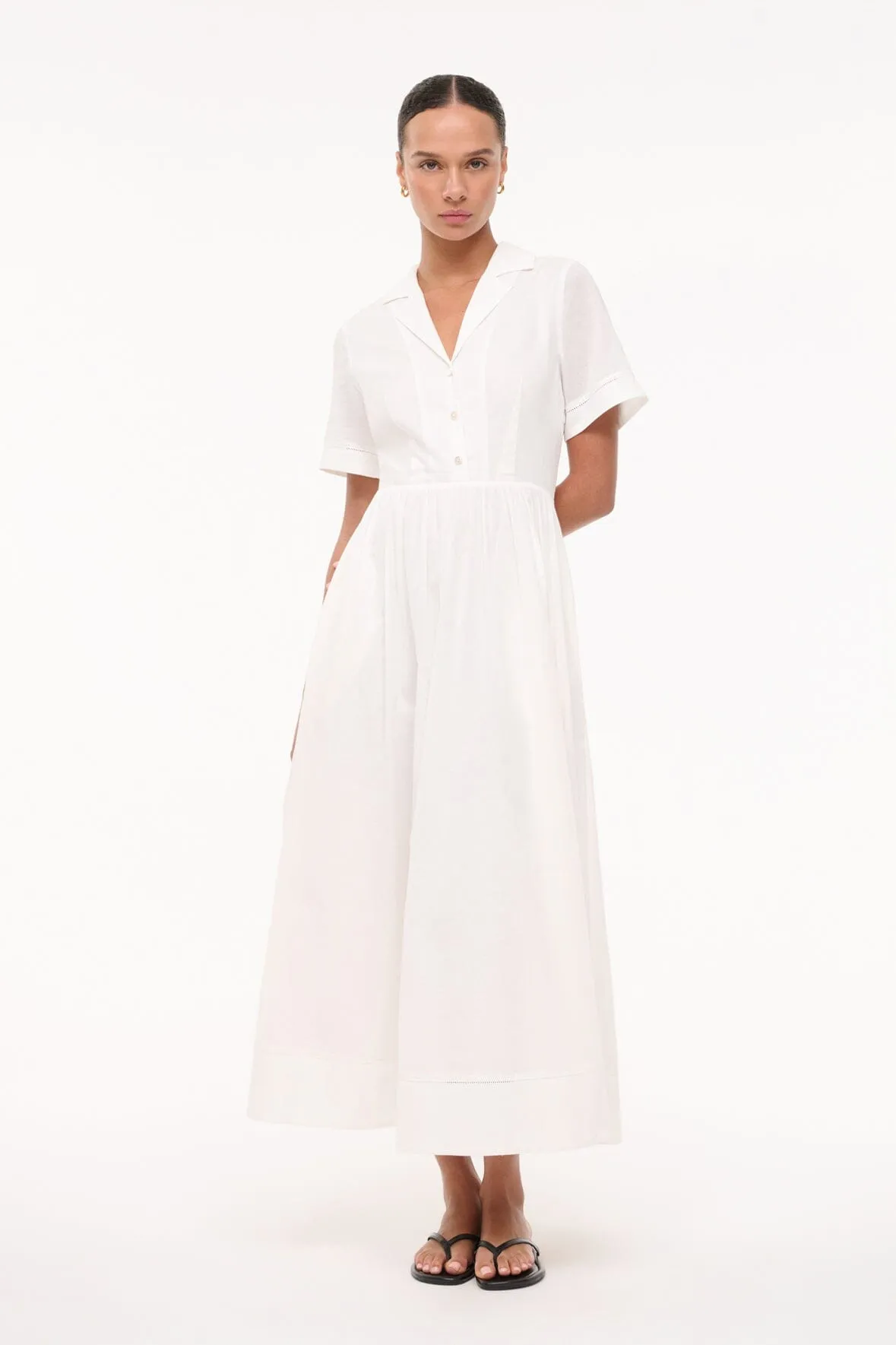 MERYL DRESS | WHITE