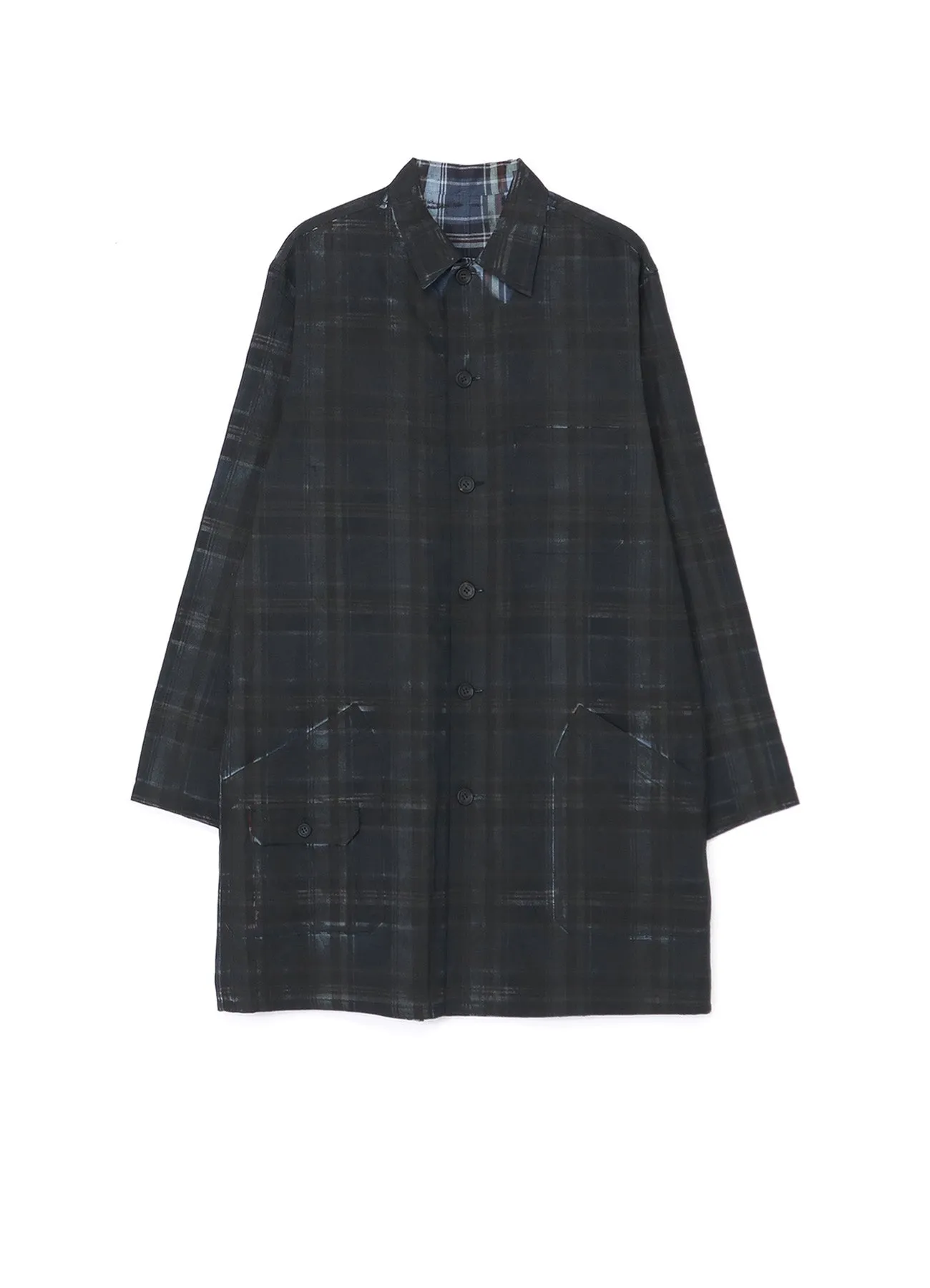 MULTI POCKET LINEN SHIRT