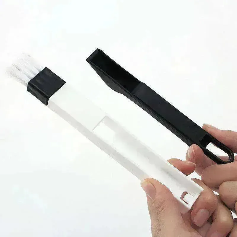 Multi purpose Groove Cleaning Brush With Dustpan Gap for Corners