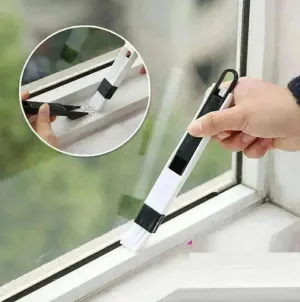 Multi purpose Groove Cleaning Brush With Dustpan Gap for Corners