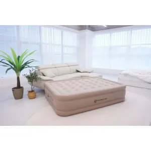 Natural Camp 4th Generation Air Mattress Height 45cm Camping Mat Self-Inflating Automatic Recharge Portable Mattress for Outdoor Camping Double Queen Size - Car Camping Mat - 🏆 #56 - Automotive Accessories - Best of December