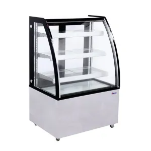 Omcan 44387 36" Curved Front Glass Refrigerated Display Case RS-CN-0271
