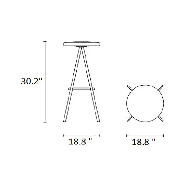 Quad-Space Stool