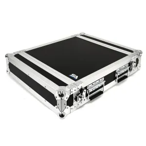 SA-PTR-2U - 2 Space Pro Audio DJ Road Rack Case - Pro Tour Grade  2U Vertical Amplifier Case